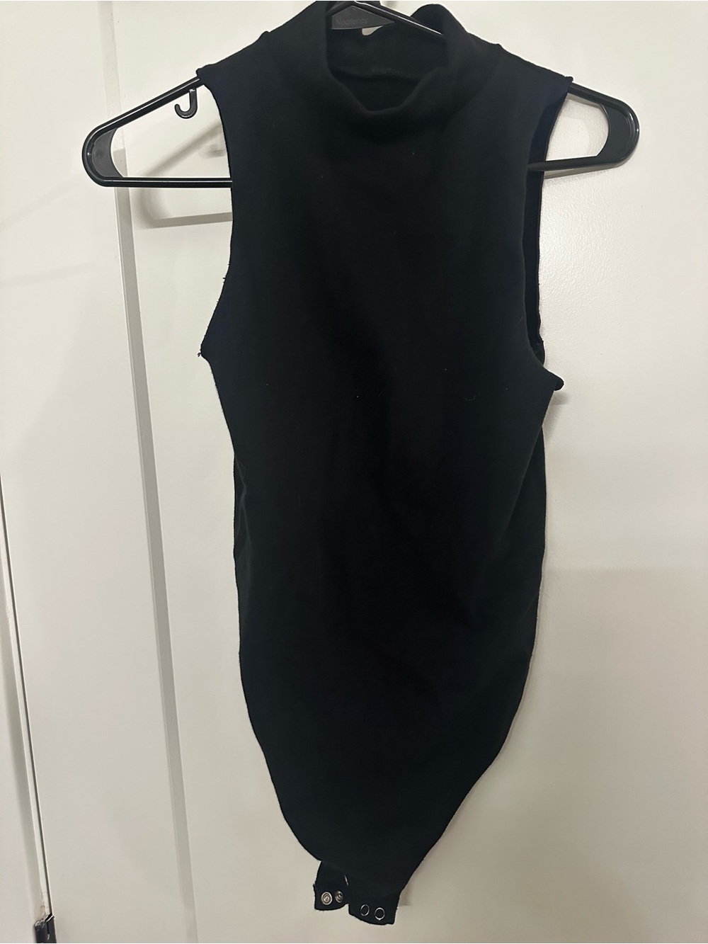 Good American Black mock neck bodysuit - Picture 5 of 5
